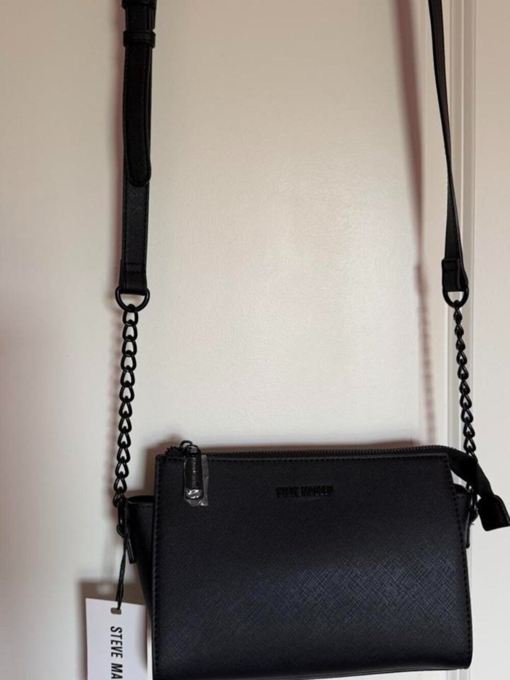 Steve Madden black crossbody bag